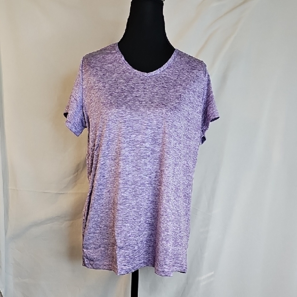 2 for $20 Women's Purple Heathered Top Great T Will Not Lose Its Shape